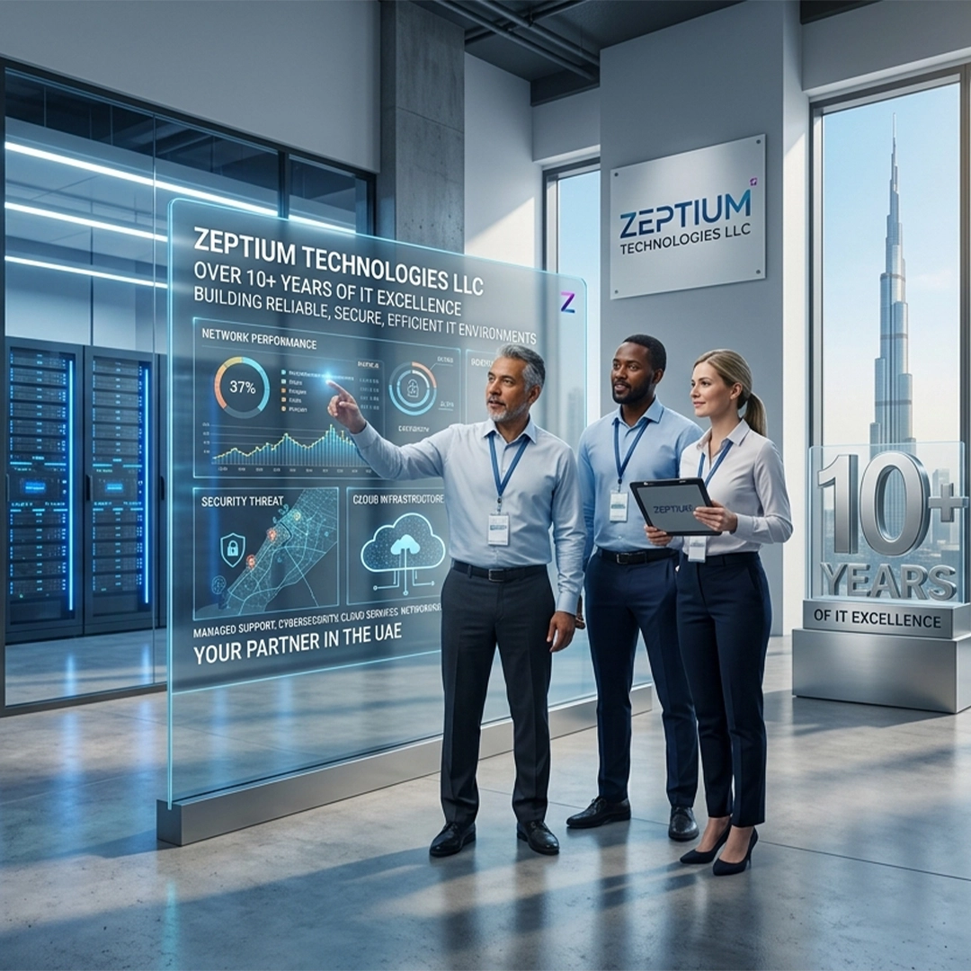 Zeptium Technologies IT professionals and data center